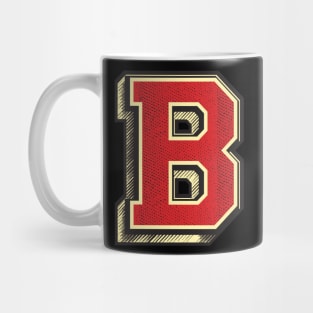 UNIQUE Vintage style Alphabet Letter B ✪ Perfect gift for a baby shower Mug